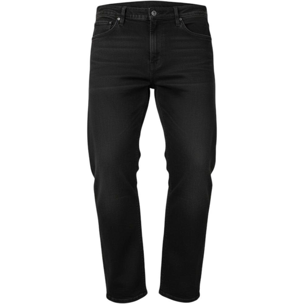Wrangler Five Star Heritage Mens Relaxed Fit Stretch Jeans Black 44x30 1097FXVCB